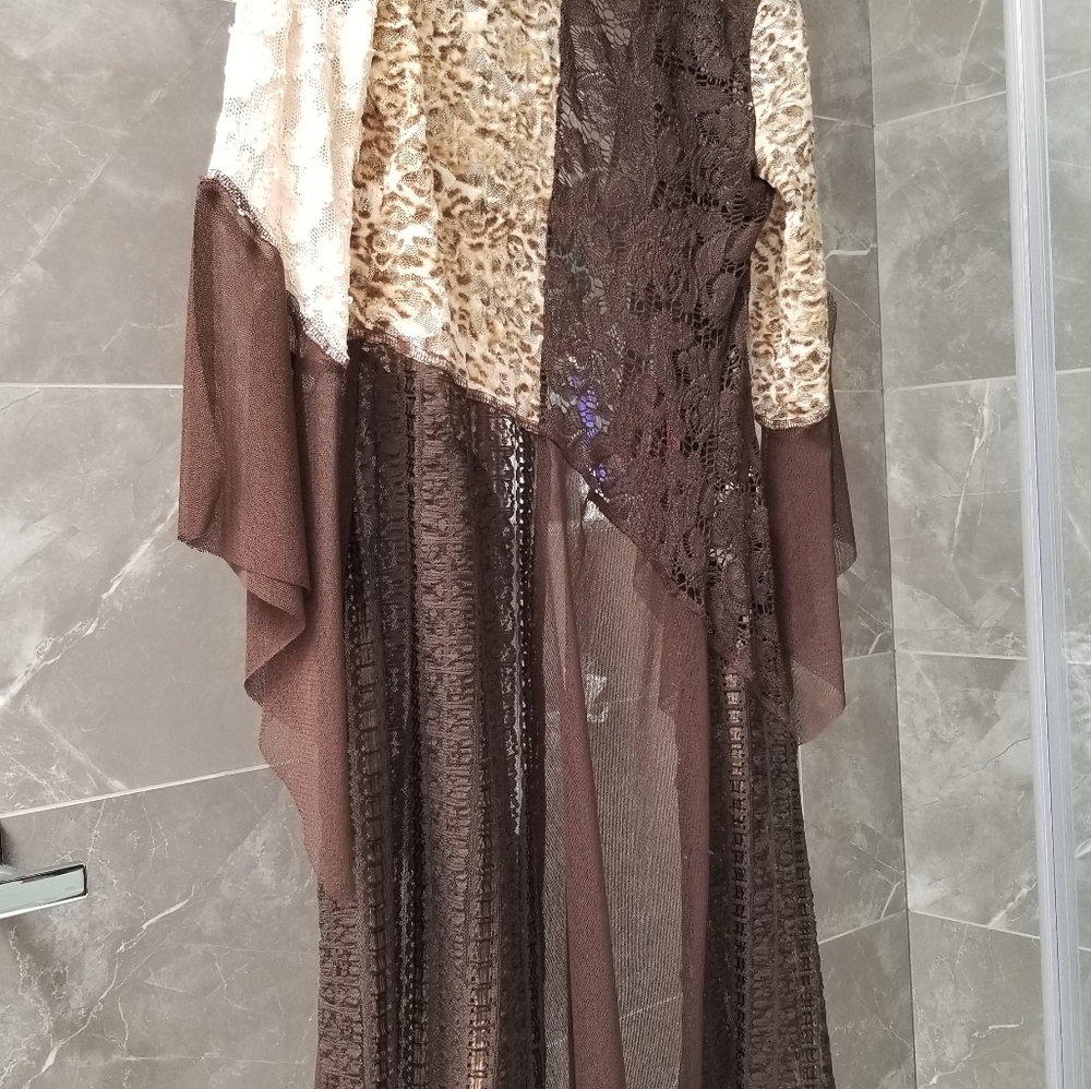 Cache Cardigan, Combination Of Lacy And Mesh Mate… - image 5